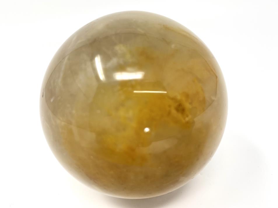 Yellow Quartz Crystal Sphere 6.8cm