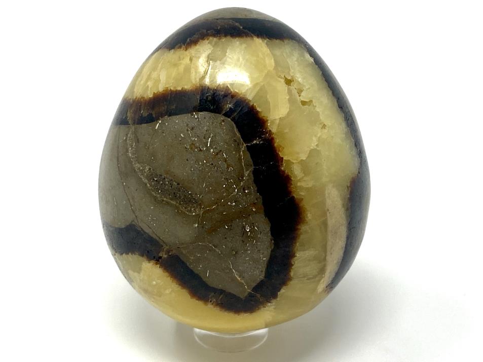 Yellow Septarian Crystal Egg 6.3cm