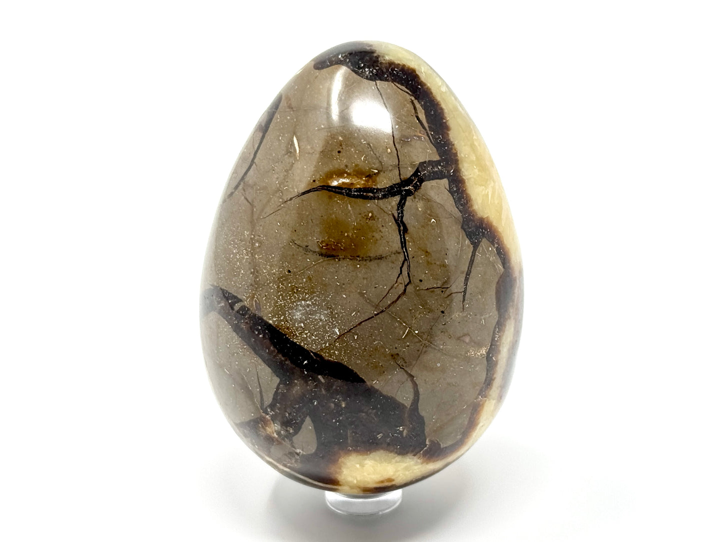 Yellow Septarian Egg Crystal 8.9cm