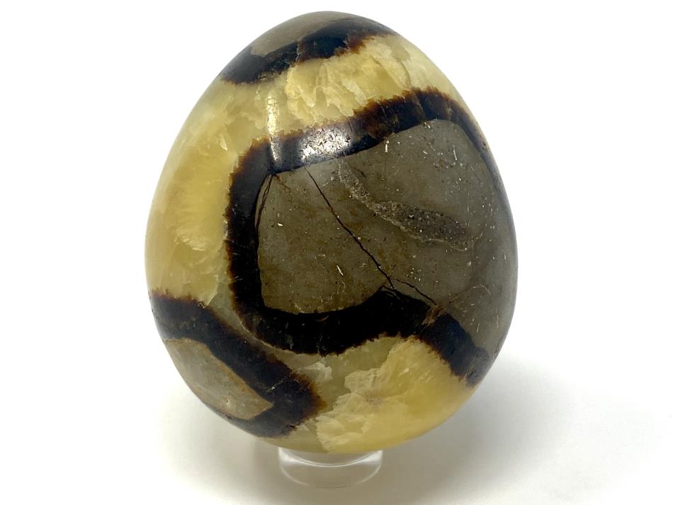 Yellow Septarian Crystal Egg 6.3cm