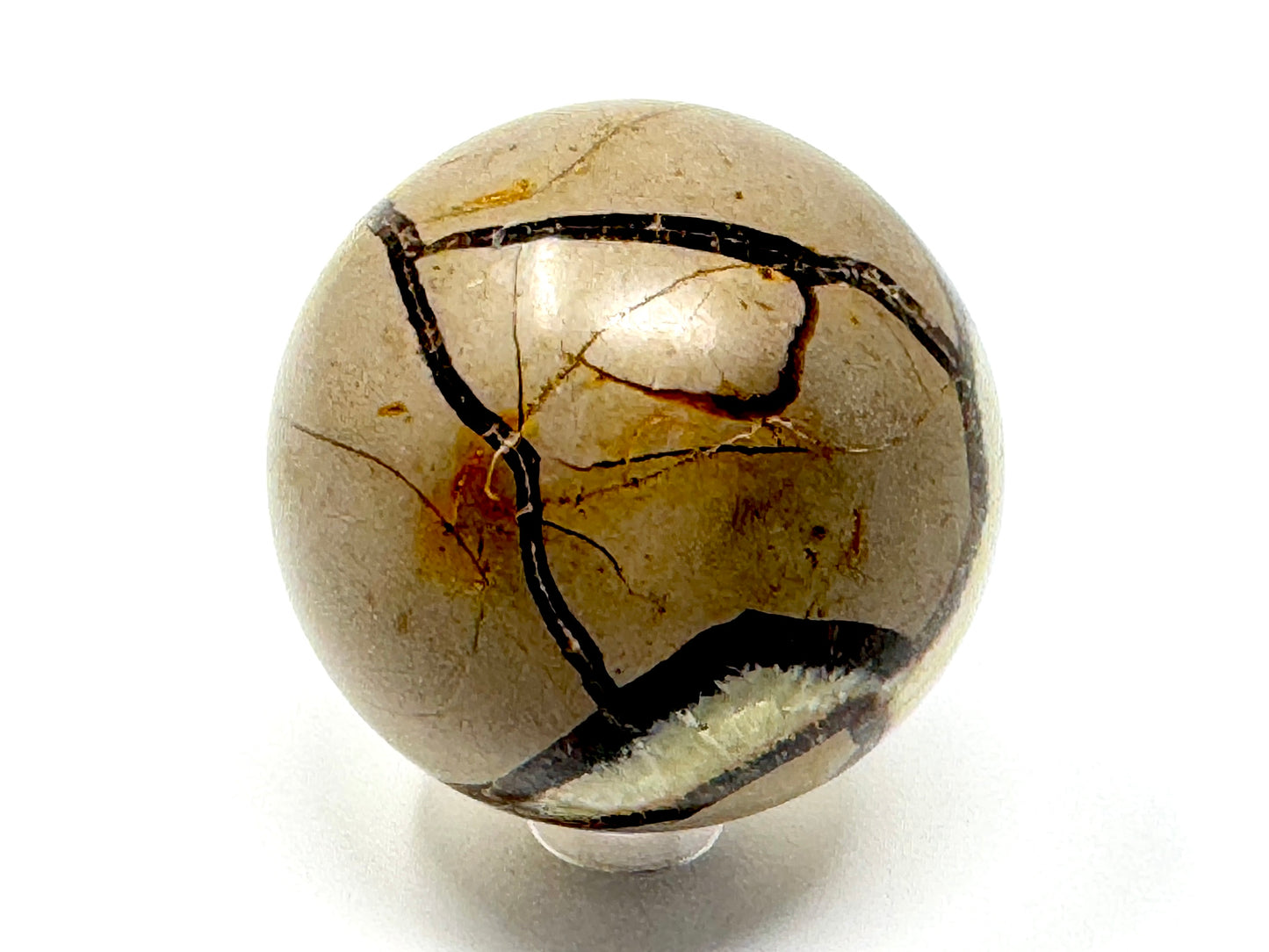 Yellow Septarian Sphere 5.5cm