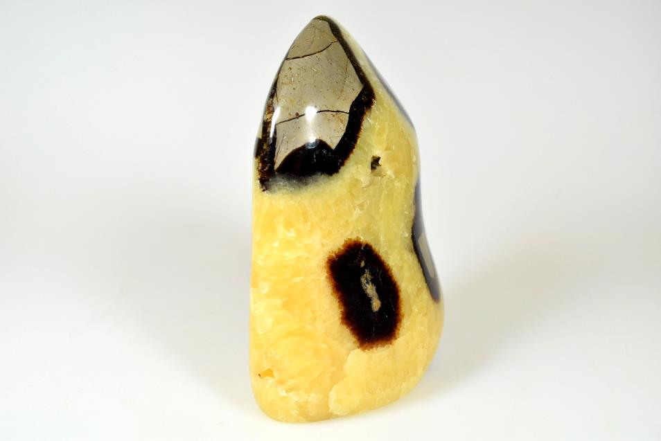 Yellow Septarian Crystal Freeform 12.8cm