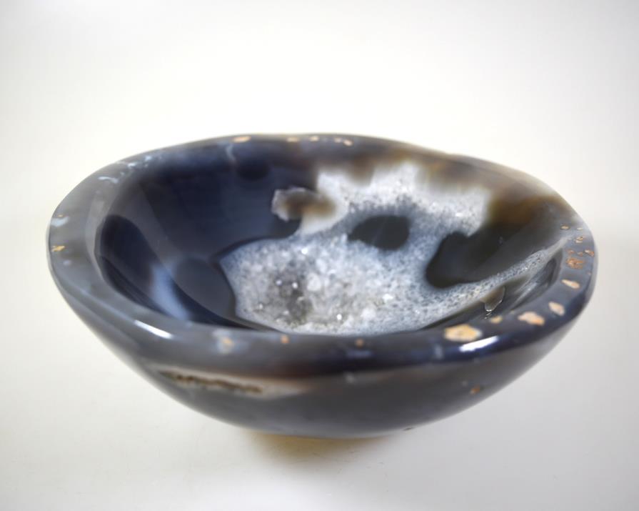 Agate Crystal Bowl Large 19.5cm