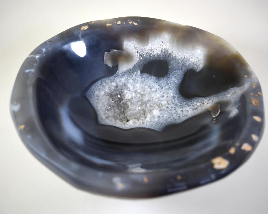 Agate Crystal Bowl Large 19.5cm