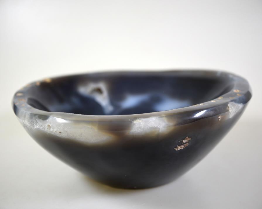 Agate Crystal Bowl Large 19.5cm