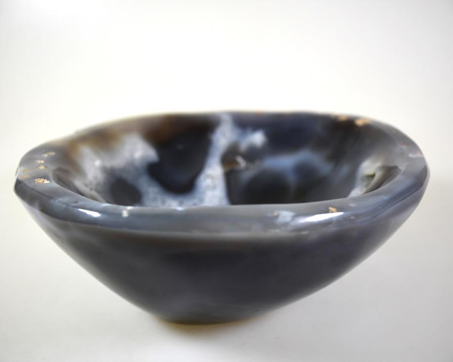 Agate Crystal Bowl Large 19.5cm