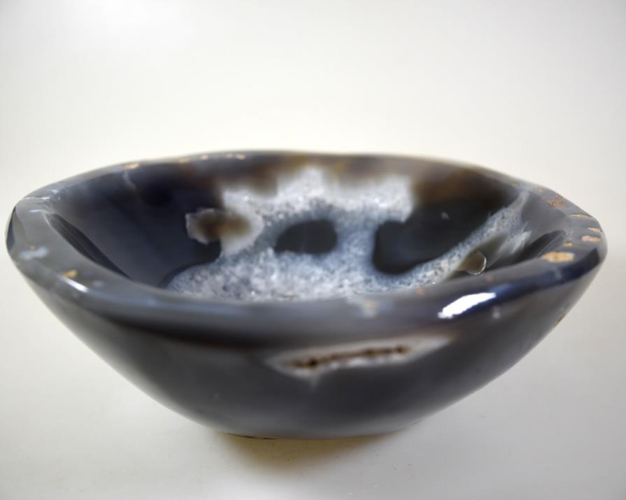 Agate Crystal Bowl Large 19.5cm