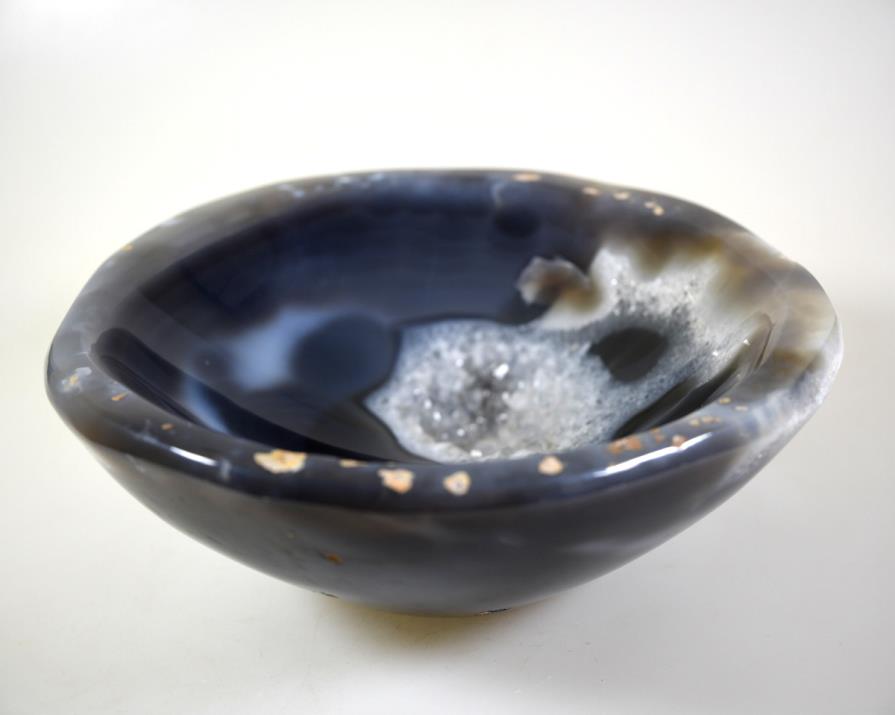 Agate Crystal Bowl Large 19.5cm