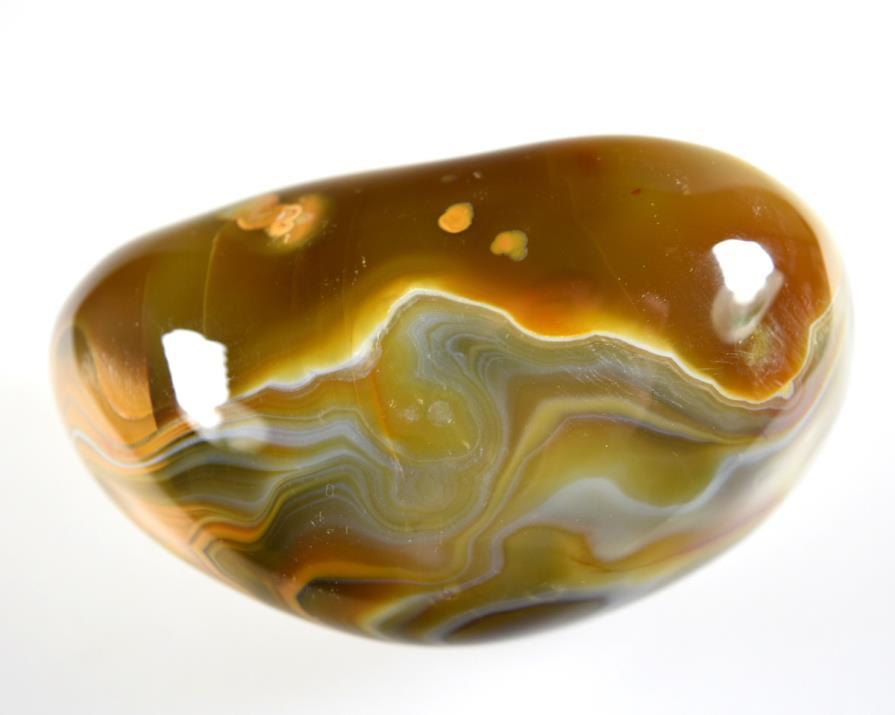 Agate Crystal Pebble Large 9.4cm