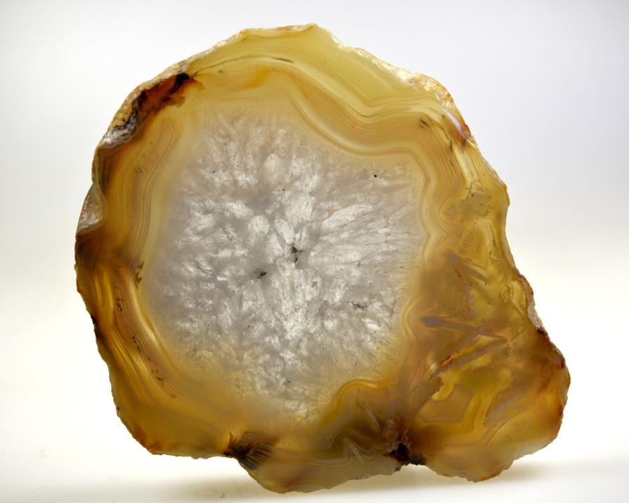 Agate Crystal Slice 12cm