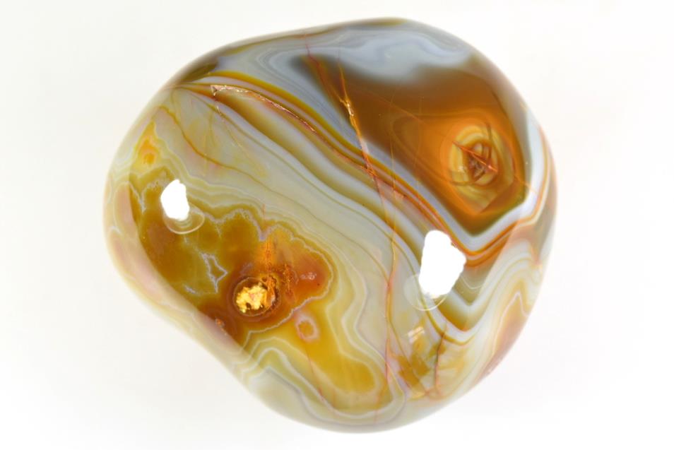 Agate Crystal Pebble Large 9.1cm