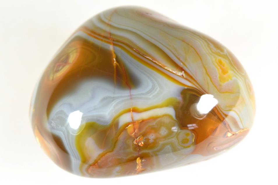 Agate Crystal Pebble Large 9.1cm