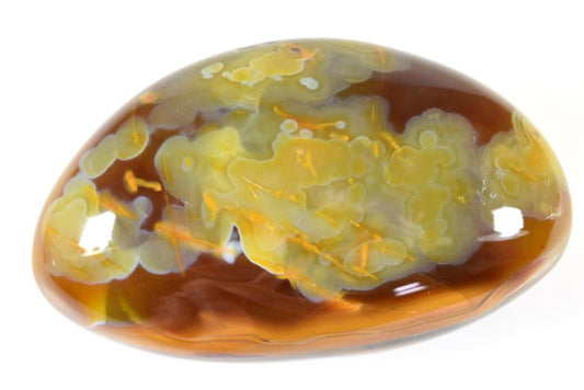 Agate Crystal Pebble Large 8.4cm