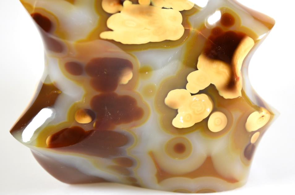 Agate Crystal Flame Shape Large 18.1cm