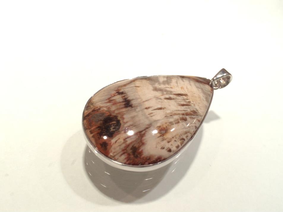 Fossil Wood Pendant 4.5cm